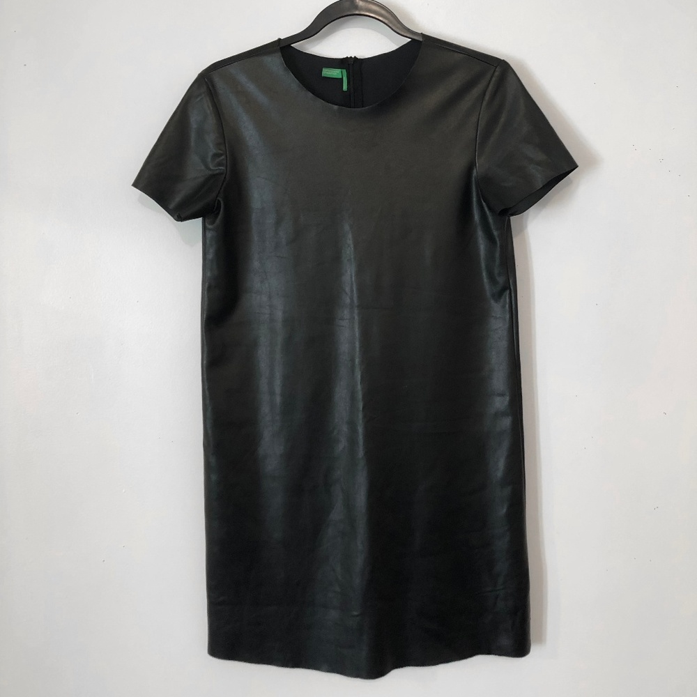 United Colors of Benetton Leather Dress